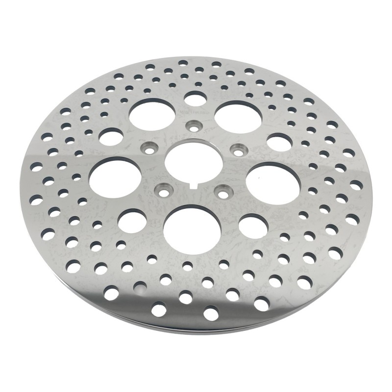 Disques de frein inox polis et perces 144613