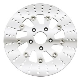 Disques flottants inox perces et polis 144600