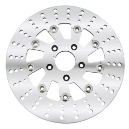 Disques flottants inox perces et polis 144601