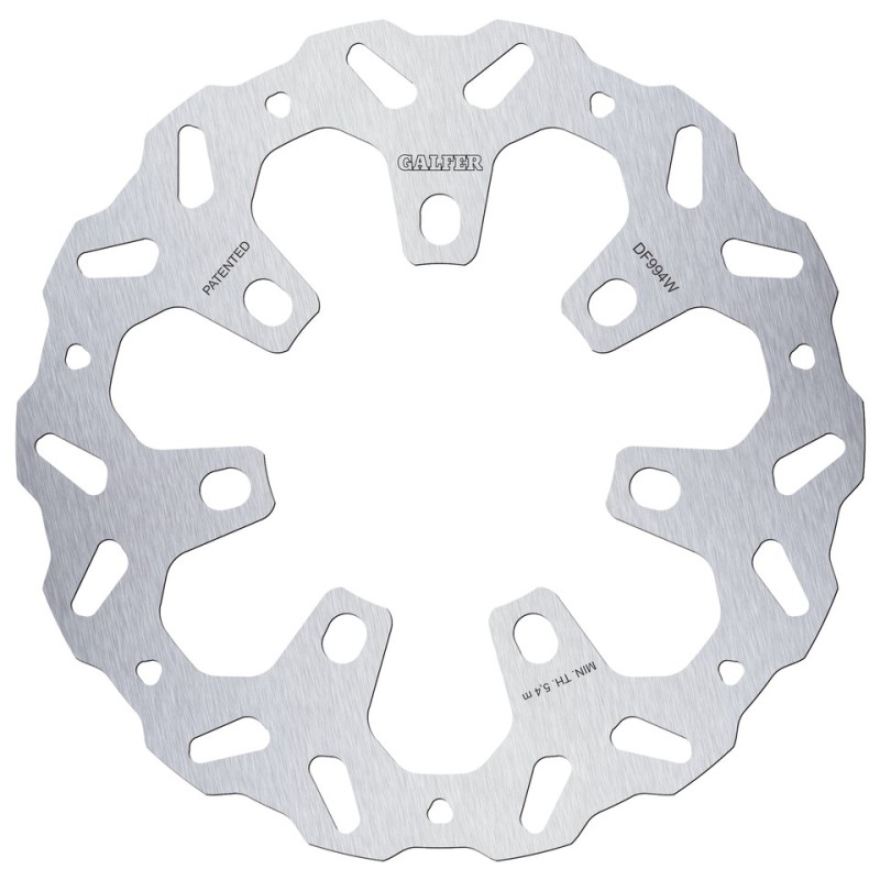 Disques galfer "wave" a 7 vis pour cvo touring 749849