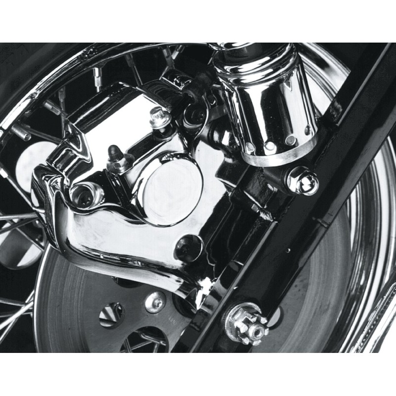 Fixation d'étrier arriere chromee 148128