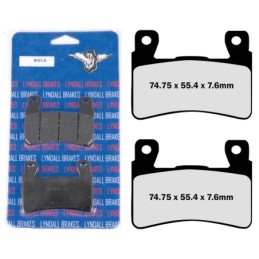 Lyndall plaquettes de frein, avant 770947