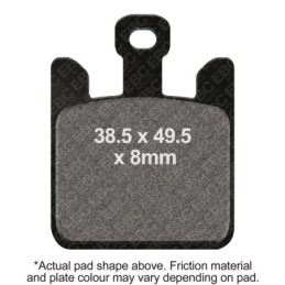 Plaquettes de frein pour etrier after market 734844