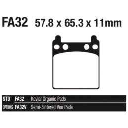 Plaquettes de frein pour etrier after market 743049