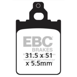 Plaquettes de frein pour etrier after market 743051