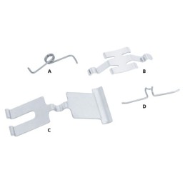 Ressorts anti-bruit pour etriers pm 722453