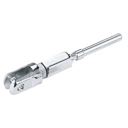 Tige de frein chromee, axe plongeur 144050