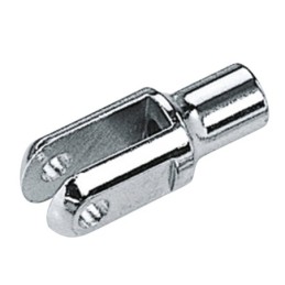 Tige de frein chromee, axe plongeur 114058
