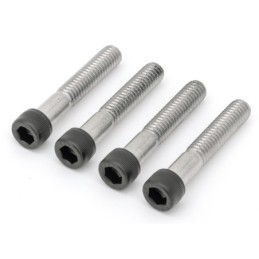 Kits de vis de garde-boue avant en inox noir 770415