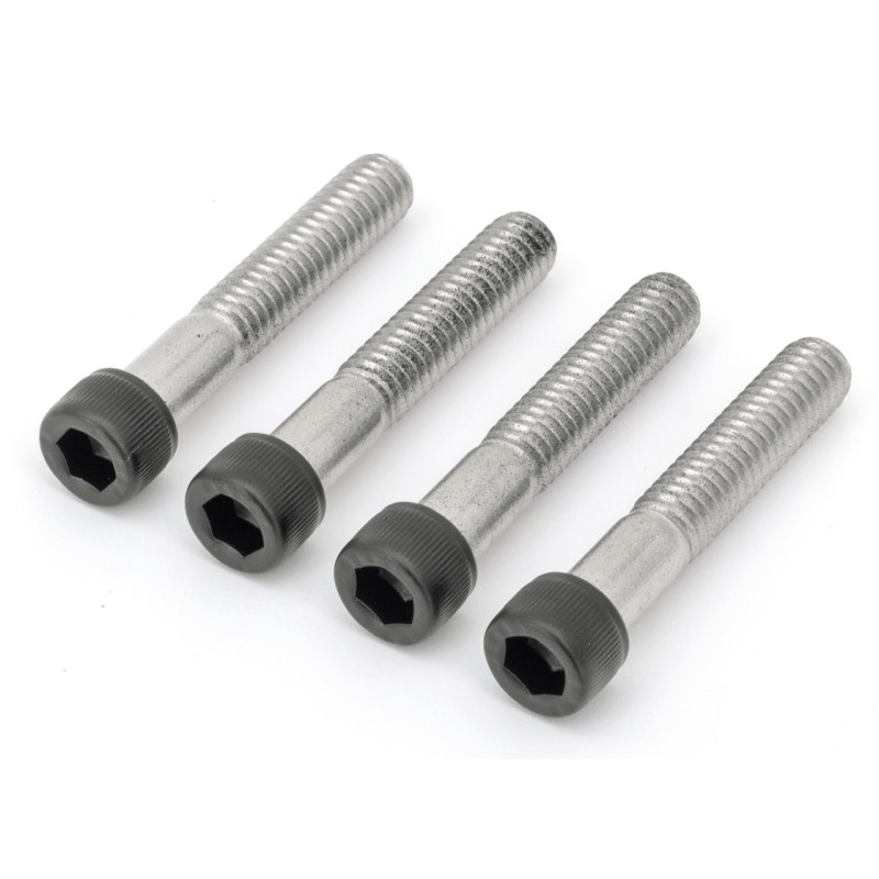 Kits de vis de garde-boue avant en inox noir 770415