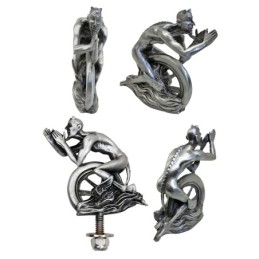 Ornement de garde-boue diable et roue 739947