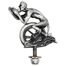 Ornement de garde-boue diable et roue 739947