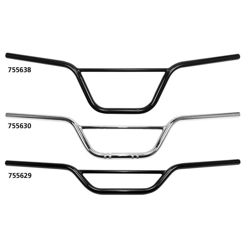 Guidon scrambler de 7/8" (22mm) de diamètre westland customs 755638