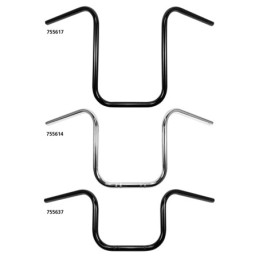 Guidon westland customs 7/8" (22mm) de diametre ape hanger etroits 755637