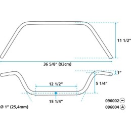 Guidons style dresser 096004