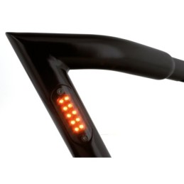 Guidons zodiac beefy z-bars avec leds integrees 245263