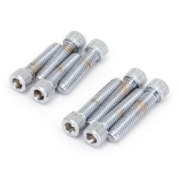 Kits de vis de serrage de guidon chromees 723406