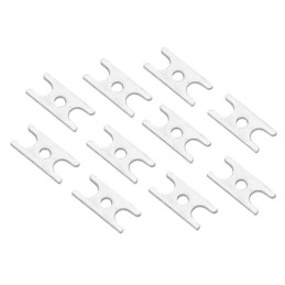 Plaques de fixation pour commutateur de guidon 1972-1981 370087