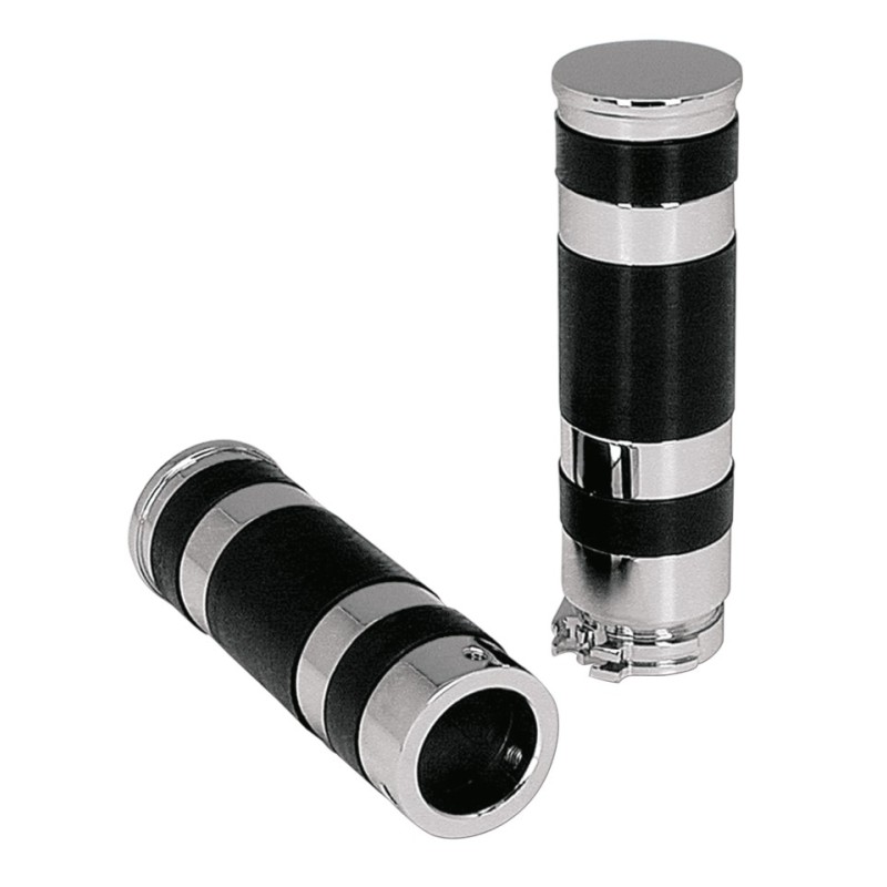 Poignees style "flat band" chromees 351350