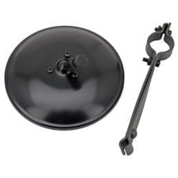 Replique de miroir rond 5" noir premier modele 758822