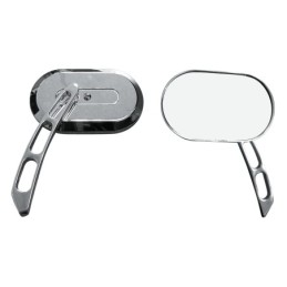 Retroviseur chrome ovale 270277