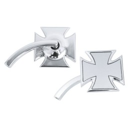 Retroviseur croix de malte kustom tech 741100