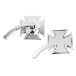 Retroviseur croix de malte kustom tech 741100