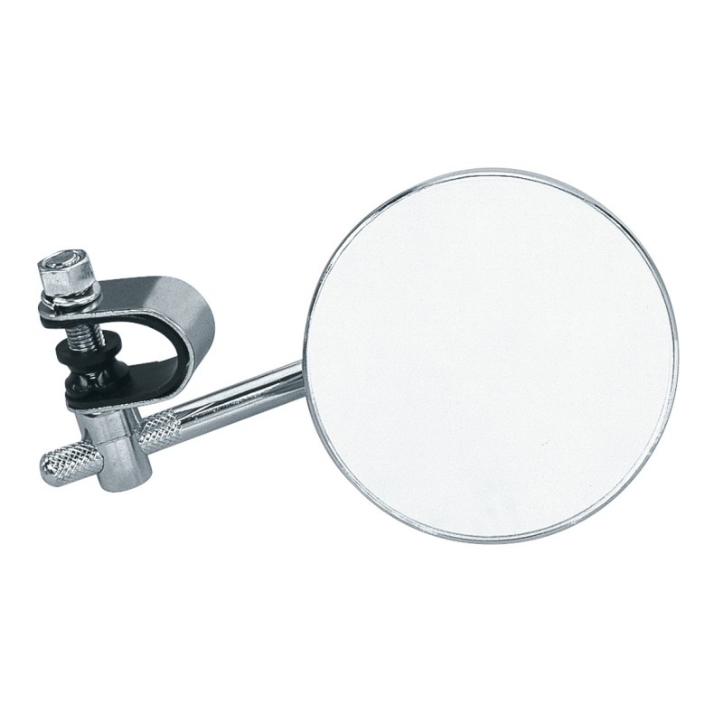 Retroviseur universel chrome 270145