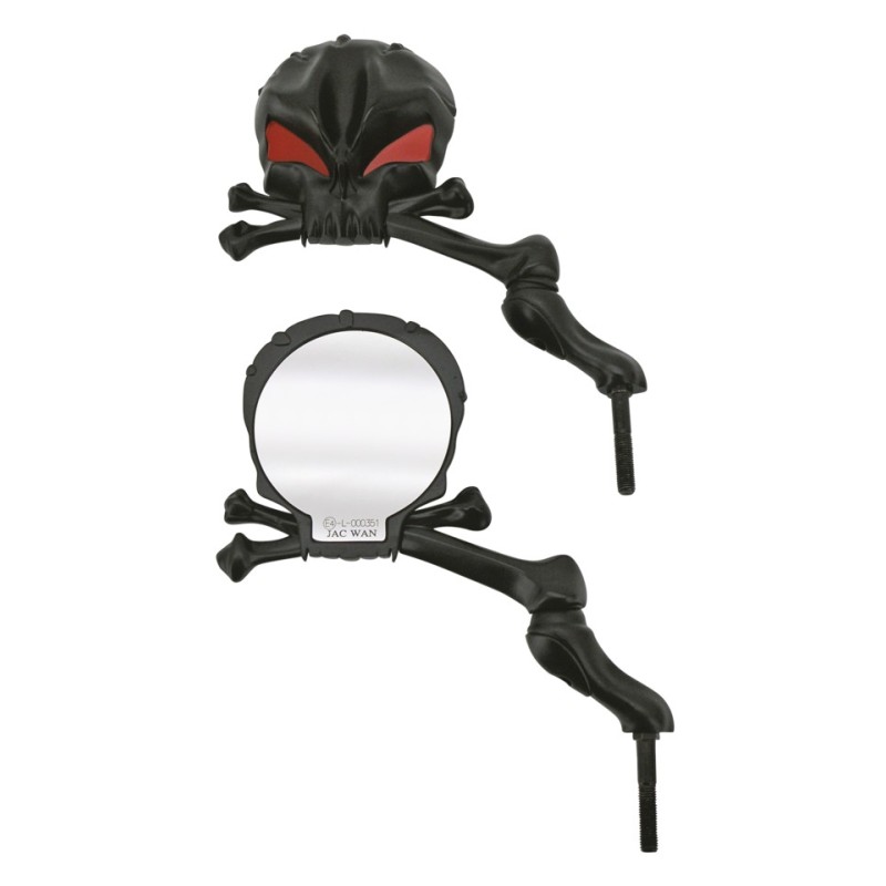Retroviseurs skull mania 271110