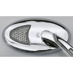 Retroviseurs sport ovales avec clignotants led 162405