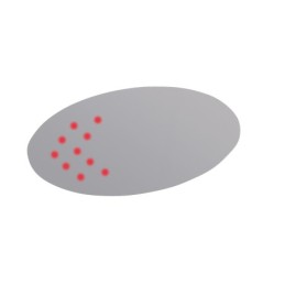 Retroviseurs sport ovales avec clignotants led 162411