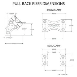 Risers monobloc pullback joker machine 768225