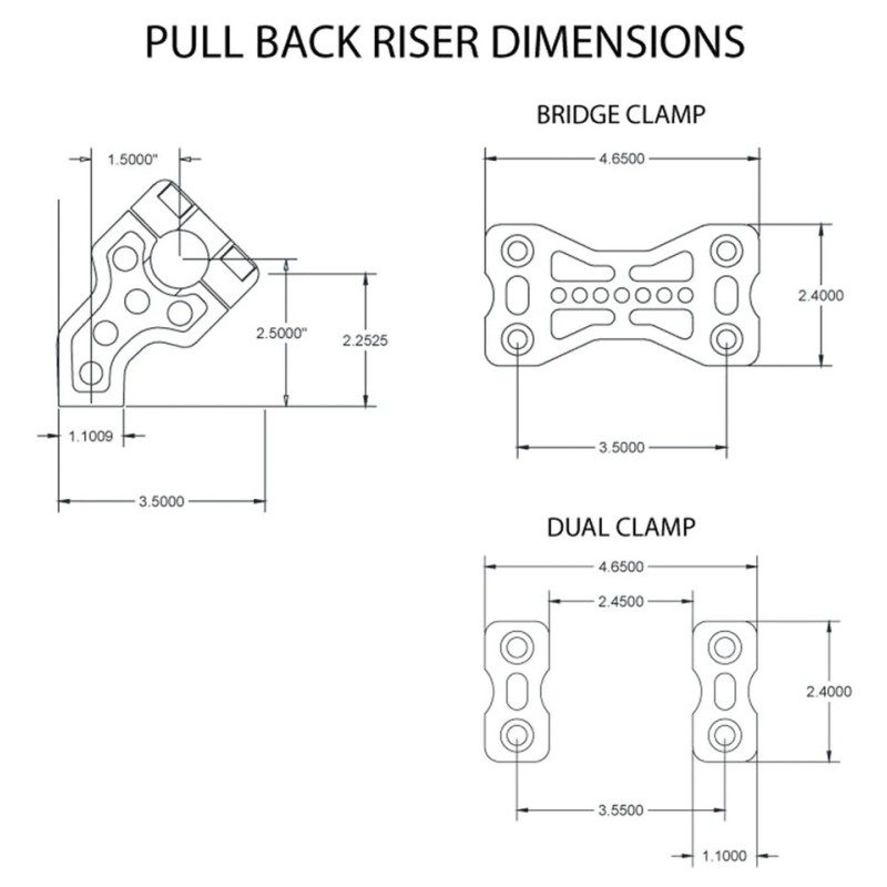 Risers monobloc pullback joker machine 768225