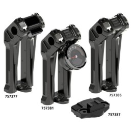 Risers rick's pullback club style pour guidons 1 1/4" 757377