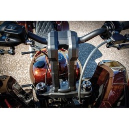 Risers rick's pullback club style pour guidons 1 1/4" 757378