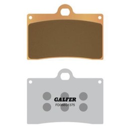 Plaquettes de frein pour indian 758460