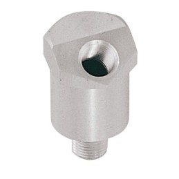 Adapteur de manometre d'huile en aluminium pour modeles big twin recent 234737