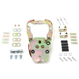 Tableau de bord a deux feux avec plaque de base fat bob 795177