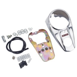 Tableau de bord a deux feux avec plaque de base fat bob 795178