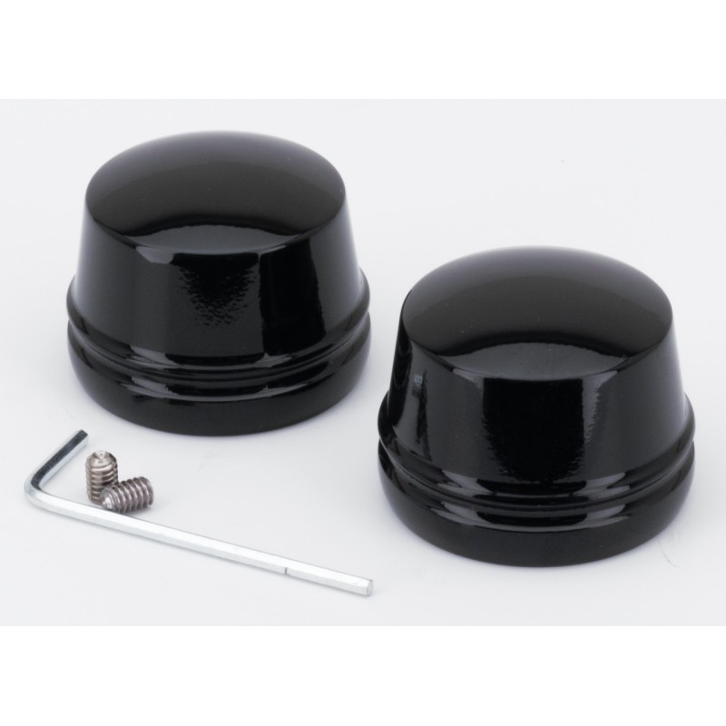 Ensembles de caches axe chromes et noirs 302727