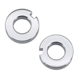 Entretoises de tendeur d'axe de roue chromees pour softail 339099