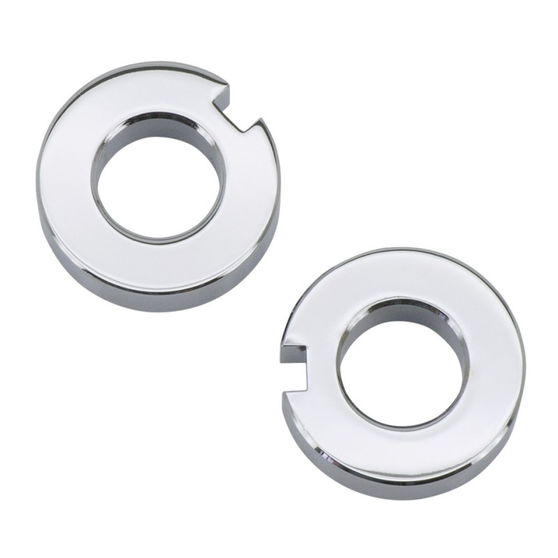 Entretoises de tendeur d'axe de roue chromees pour softail 339099