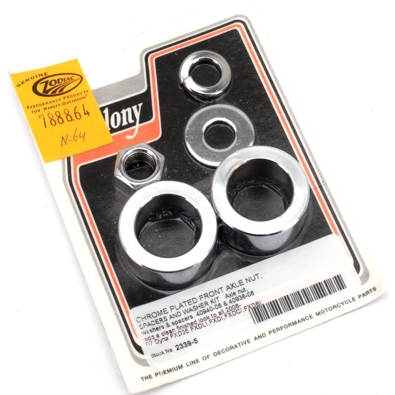 Kits d'entretoise d'axe de roue colony pour dyna 788864
