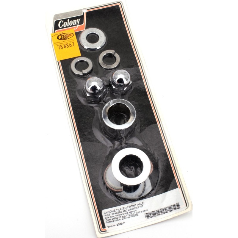 Kits d'entretoise d'axe de roue colony pour softail 788867