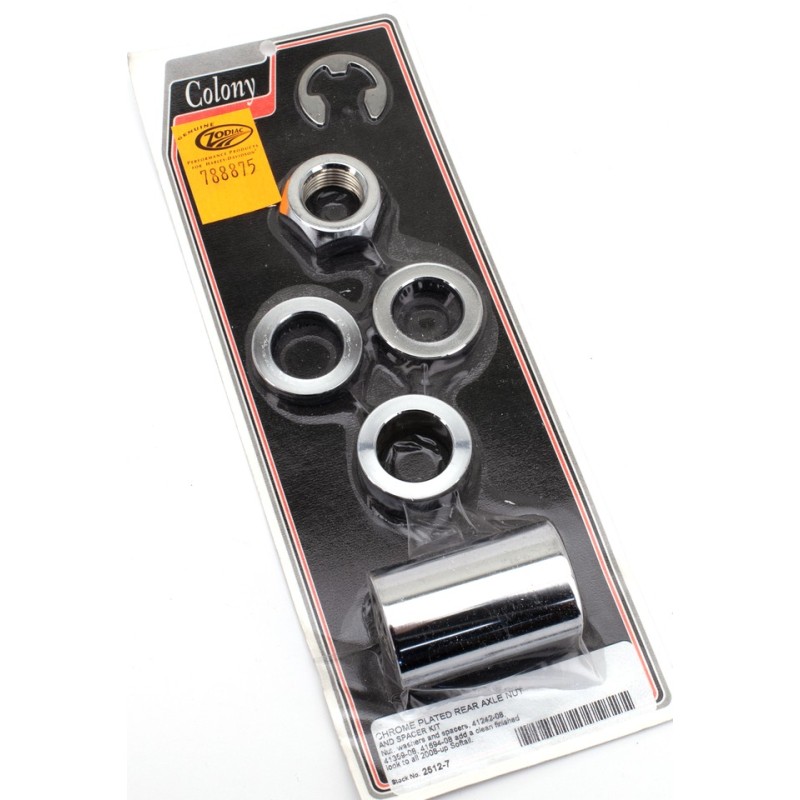 Kits d'entretoise d'axe de roue colony pour softail 788875