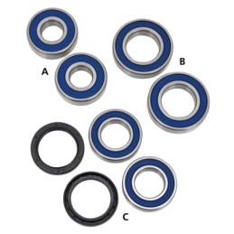 Kits roulements de roue buell par all balls racing 743753