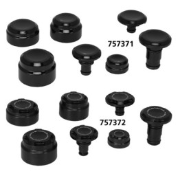 Rick's axle et bolt caps 757371