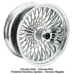Roues ride wright avec rayonnage radial a 50 rayons FD011001