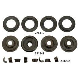 Coupelles de ressorts et clavettes pour knucklehead 724335