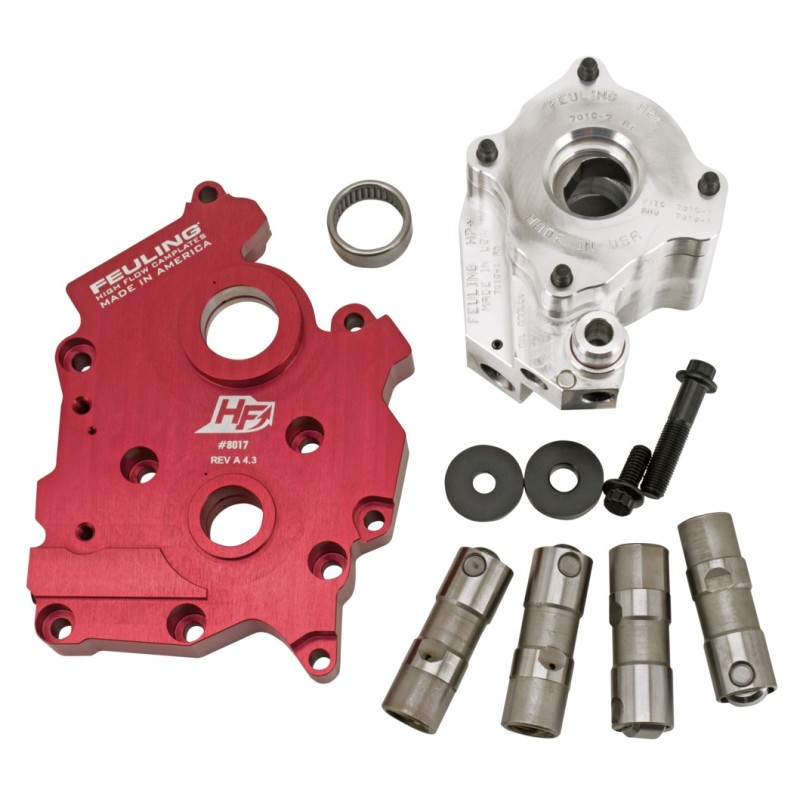 Kit pompe a huile et support de came feuling pour milwaukee eight 781166